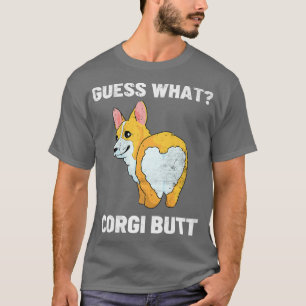 T-shirt Corgis Chien Animaux Cool Amateurs de chiot Devine