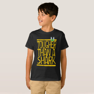 T-shirt coriace jaune requin
