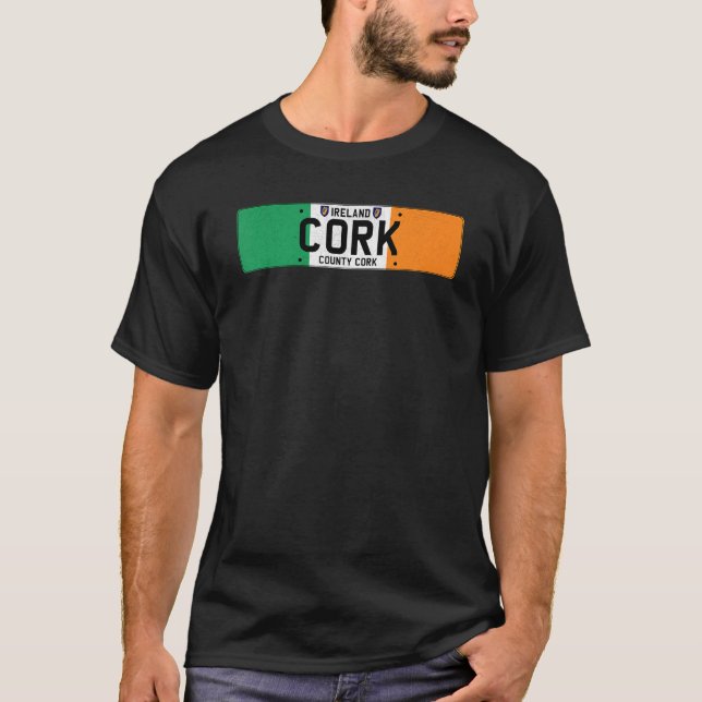 T-shirt Cork Irlande (Devant)