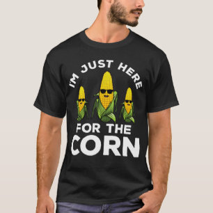 T-shirt Corn Corn Cob Nourriture pour hommes Femmes Enfant