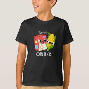 T-shirt Corn flicts Funny Cornflake Corn Pun