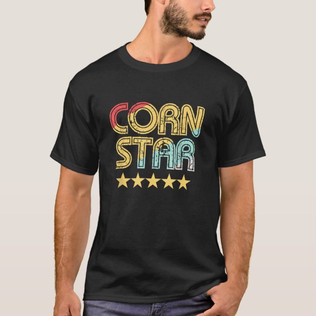 T-shirt Corn Star Team Cornhole (Devant)