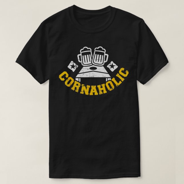 T-shirt Cornaholic (Design devant)