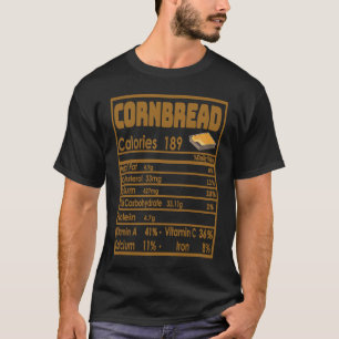 T-shirt Cornbread Valeur nutritive Thanksgiving Family Mat
