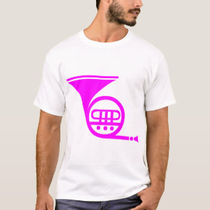 T-shirt Corne française - Magenta