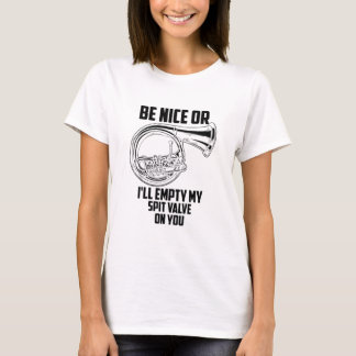 T-shirt Corne Française Vanne mignonne Trumpet Musicien Dr