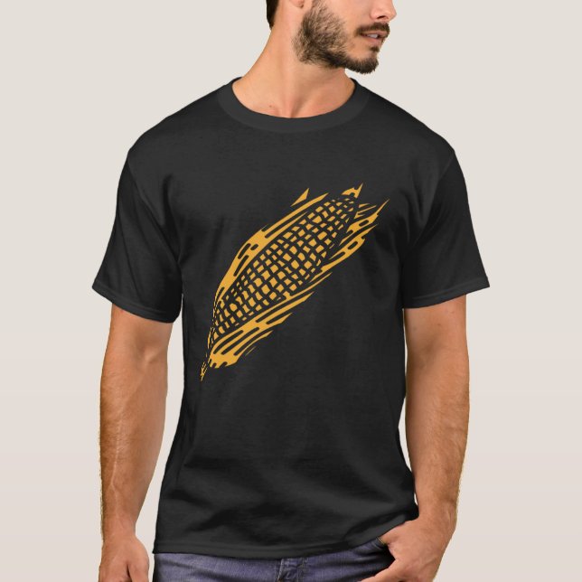 T-shirt Corne jaune (Devant)