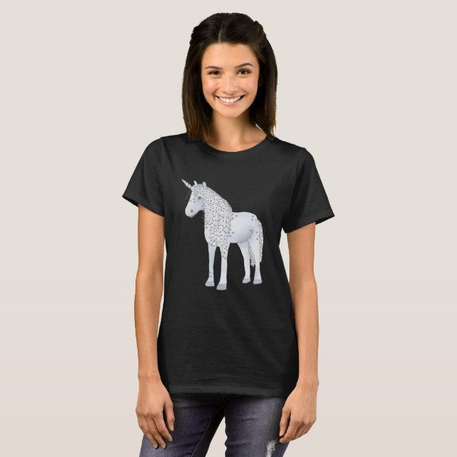 T-shirt Corne une bleue (Devant entier)