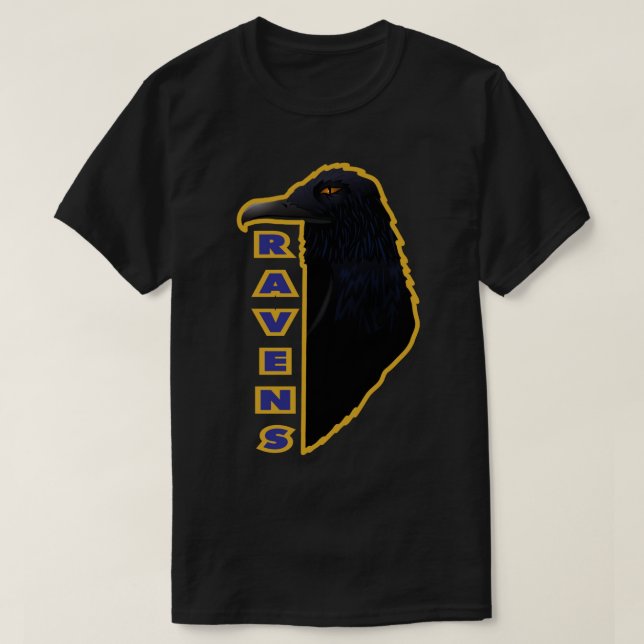 T-shirt corneille (Design devant)