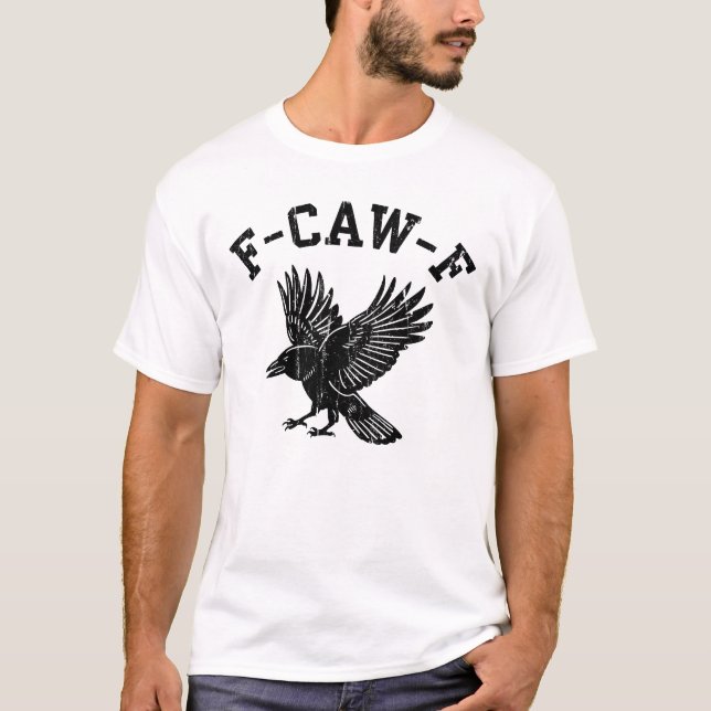 T-shirt Corneille américaine (Devant)