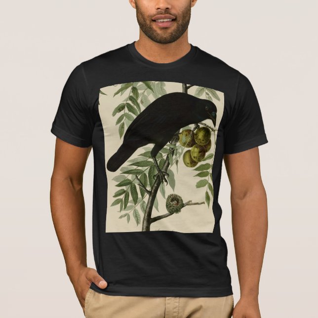 T-shirt Corneille américaine (Devant)