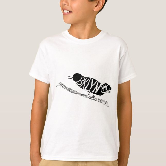 T-shirt Corneille de Brooklyn (Devant)