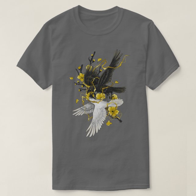 T-shirt Corneille d'or (Design devant)