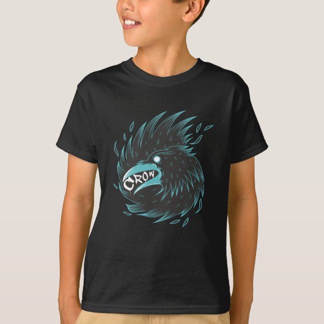 T-shirt Corneille noire (Devant)