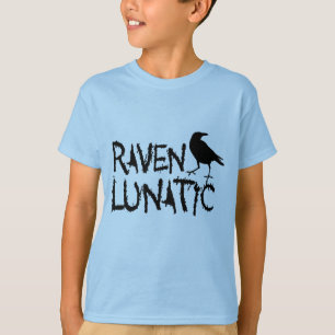T-shirt Corneille noire folle de Raven