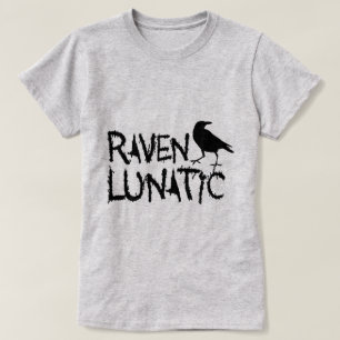 T-shirt Corneille noire folle de Raven