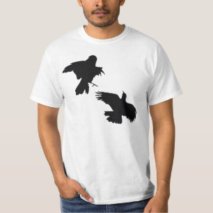 T-shirt Corneilles noires