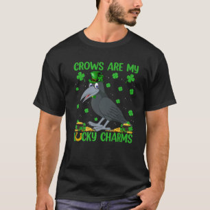 T-shirt Corneilles sont mes charmes chanceux Crow Bird St.