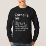 T-shirt Cornelia Girl Ga Georgia Funny City Accueil Racine<br><div class="desc">Cornelia Girl Ga Georgia Funny City Accueil Racines.</div>