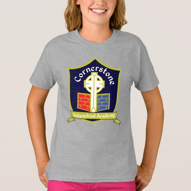 T-shirt Cornerstone Homeschool Academy  (Devant)