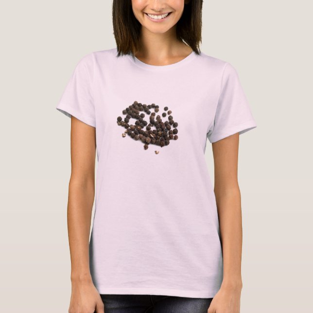T-shirt Cornes de poivre noir (Devant)