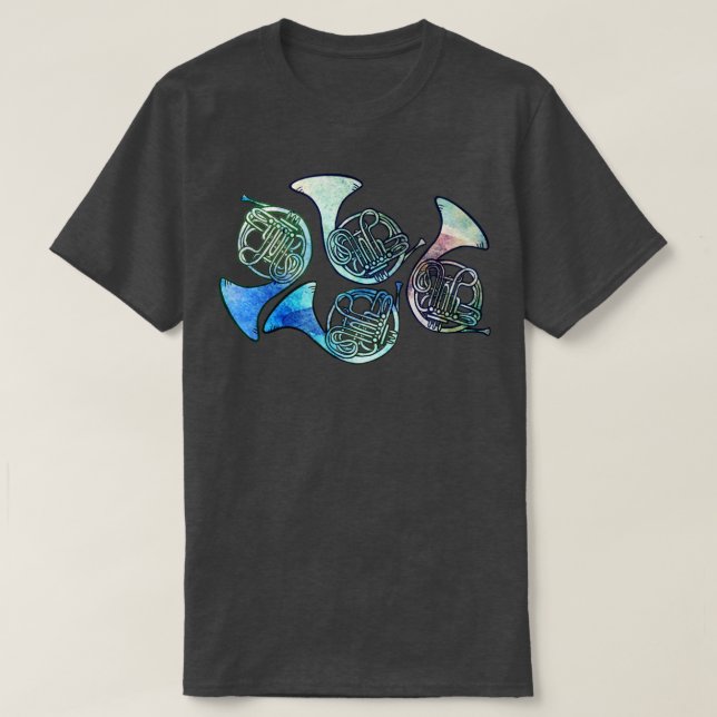T-shirt Cornes françaises1 (Design devant)