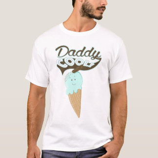T-shirt Cornet de crème glacée frais de papa