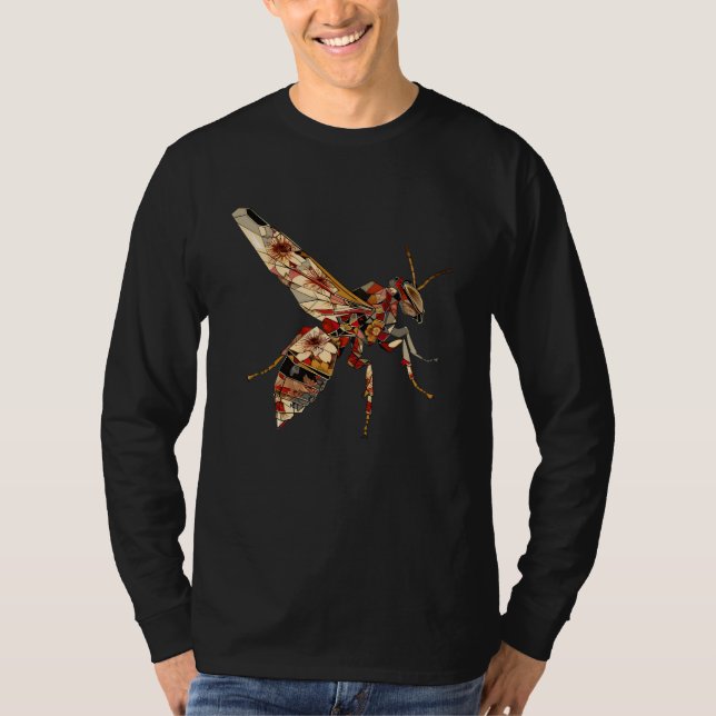 T-shirt Cornet géant japonais Nipon fleur de cerisier (Devant)