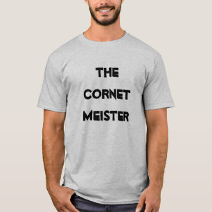 T-shirt Cornet Meister chemise Musical en laiton Instrumen