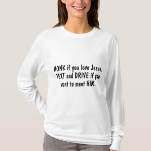 T-shirt Cornez si vous aimez le texte de Jésus et