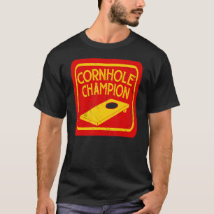T-shirt Cornhole Champion Cornhole Team Bean Bag Cornhol