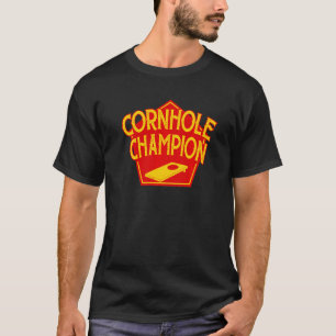 T-shirt Cornhole Champion Cornhole Team Bean Bag Cornhol