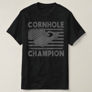T-shirt Cornhole Champion Cornhole Team Bean Bag Funny