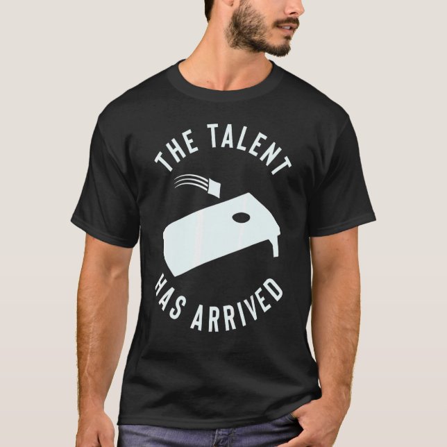 T-shirt Cornhole Le Talent Est Arrivé 1 (Devant)