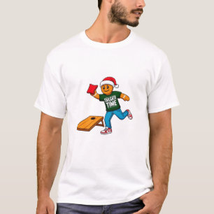 T-shirt  Cornhole Pain d'épice Noël Sport Vacances  