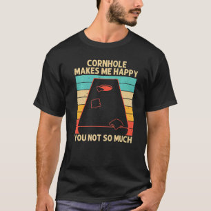 T-shirt Cornhole Pour Hommes Femmes Jeu Jeu Jeu Jeu Bean S