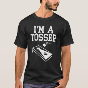 T-shirt Cornhole Toss Hoss Bean Bag Jeu Jeu Planche S