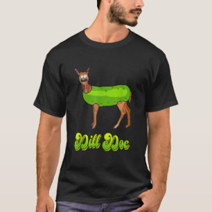 T-shirt Cornichon cerf drôle ou hommes de renne adulte H