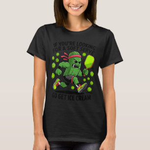T-shirt Cornichon jouant au pickle ball amateur de pickleb