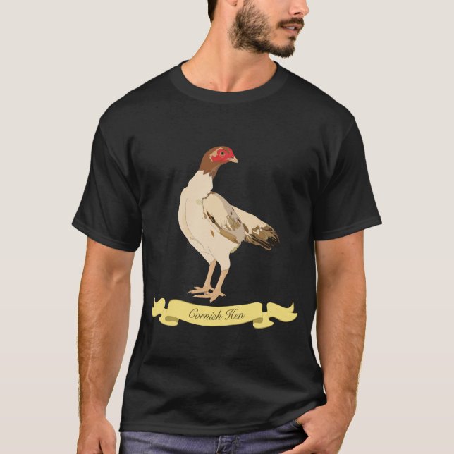 T-shirt Cornish hen (Devant)