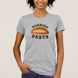 T-shirt Cornish Pasty UK British Meat Pie Savoureuse
