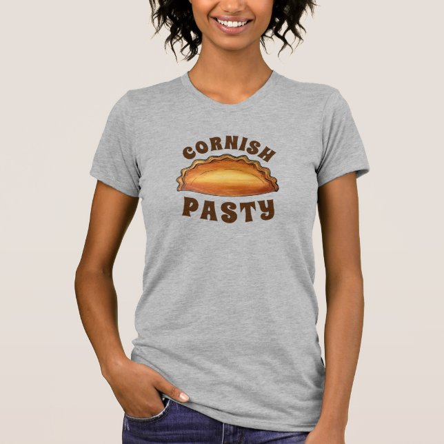 T-shirt Cornish Pasty UK British Meat Pie Savoureuse (Devant)