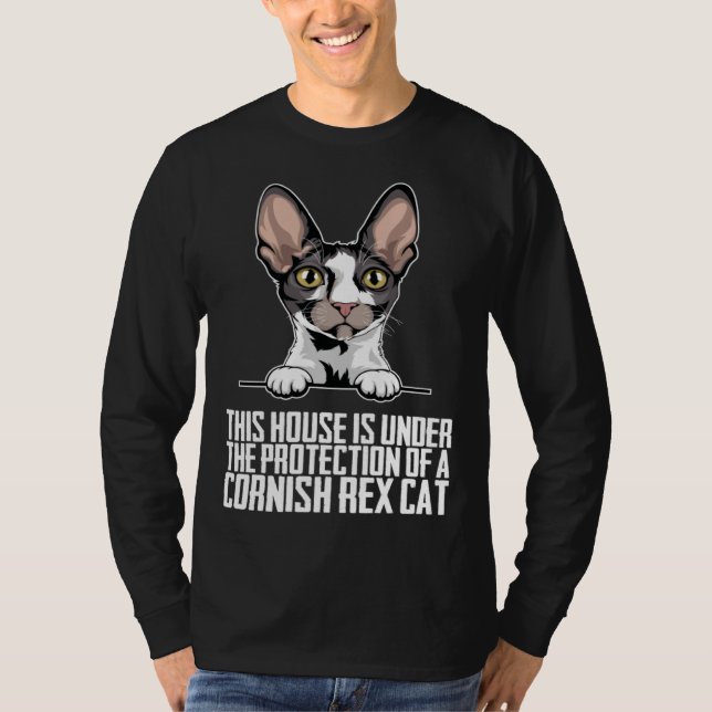 T-shirt Cornish Rex Cornish Rex kitten Cornish Rexs (Devant)