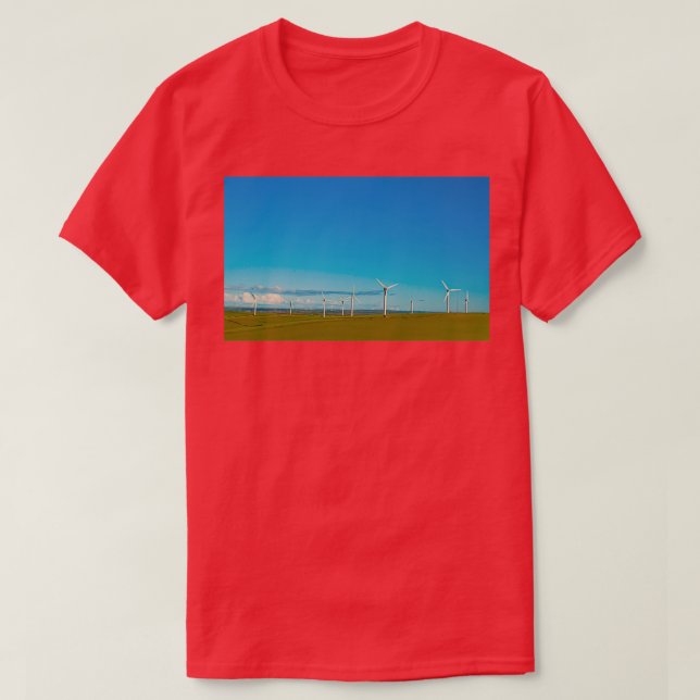 T-shirt Cornish Windfarm (Design devant)