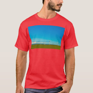 T-shirt Cornish Windfarm