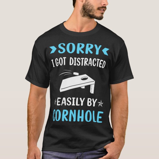 T-shirt Cornouille distraite (Devant)