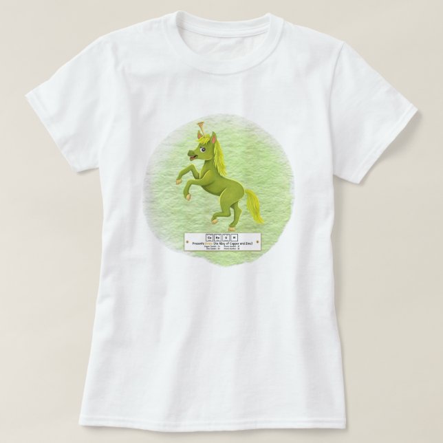 T-shirt Cornum Le laiton élémentaire (Design devant)