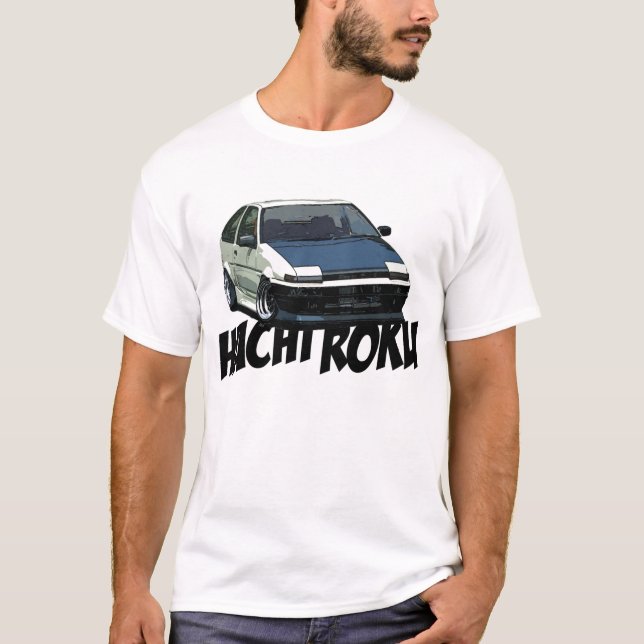 T-shirt Corolle 1986 AE86 (Devant)