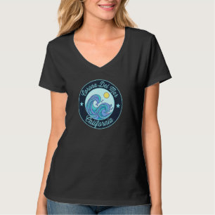 T-shirt Corona Del Mar Ca Californie Souvenir Nautique Sur