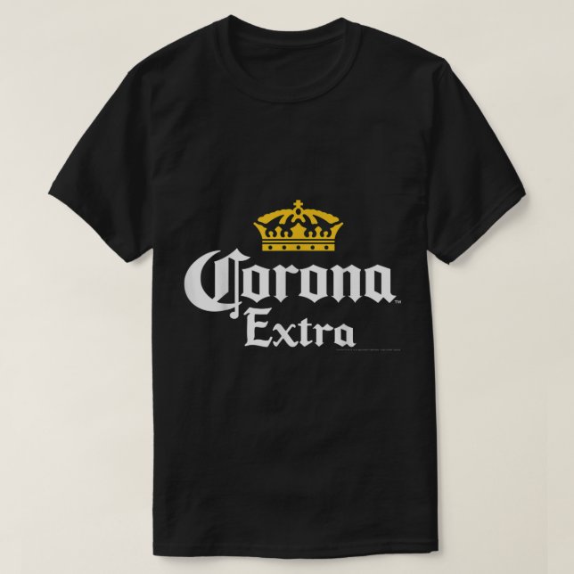 T-shirt Corona Gold Crown Graphic sous licence officielle (Design devant)